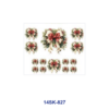 oly-cc5b9c8283c8454ad4d70278167f7bbb Wholesale 2/4/8pcs Vintage Bow Floral Print Mini Cup Keychain Sticker