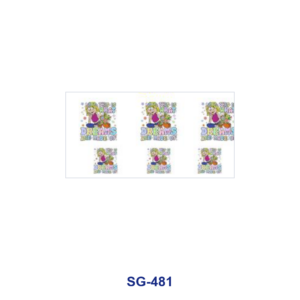 SG-481 / 8pcs / 16*7cm