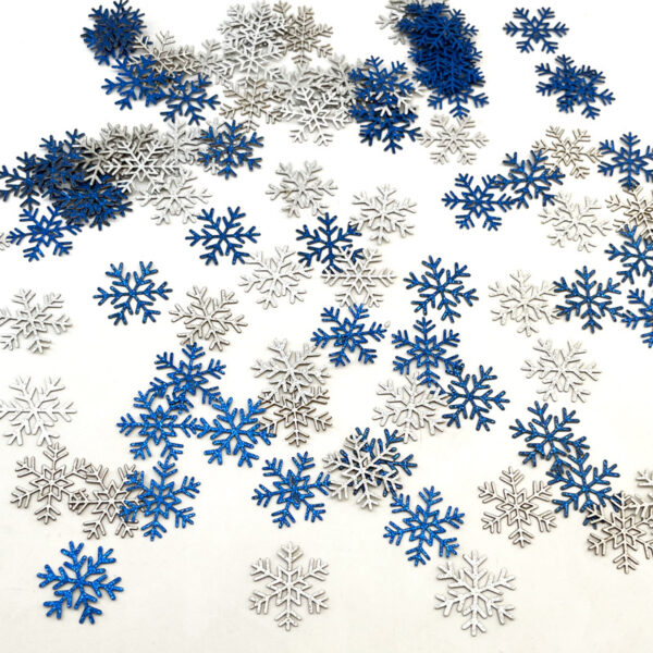 Wholesale Snowflake Confetti 120pcs Christmas Party Decorative Accent