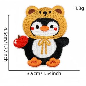Cartoon little penguin cloth sticker 5 #