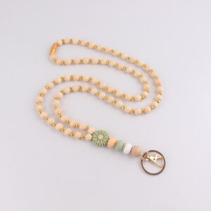 oly-ccf7c0d8fd876bb083c76fe5e95d9756 Wholesale Silicone Beaded Lanyard Necklace Fashion Accessory