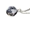 Wholesale Trendy Glass Pendant Necklace with Starry Sky Pattern Jewelry Accessory for Gift Boutique Resale