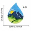 oly-cd1d9f98f80ec01050546b1d715e7159 Wholesale Cartoon Forest Green Plant Embroidery Patch for Travel Outdoors Decorative Sticker