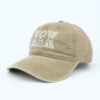 Wholesale Washed Denim Baseball Cap Retro Soft Top Adjustable Sun Hat for Men Women