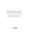 oly-cd1ea1ed6cdd95c25ced402d1ad22575 Wholesale 8pcs Checkered Leopard Rainbow Smiley Ice Cream Floral 3oz Cup Stickers Wrap