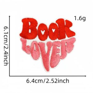 Bookworm cloth sticker 1#