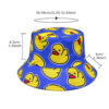 Wholesale Cartoon Duck Print Fisherman Hat Outdoor Sun Protection Fashion Accessory