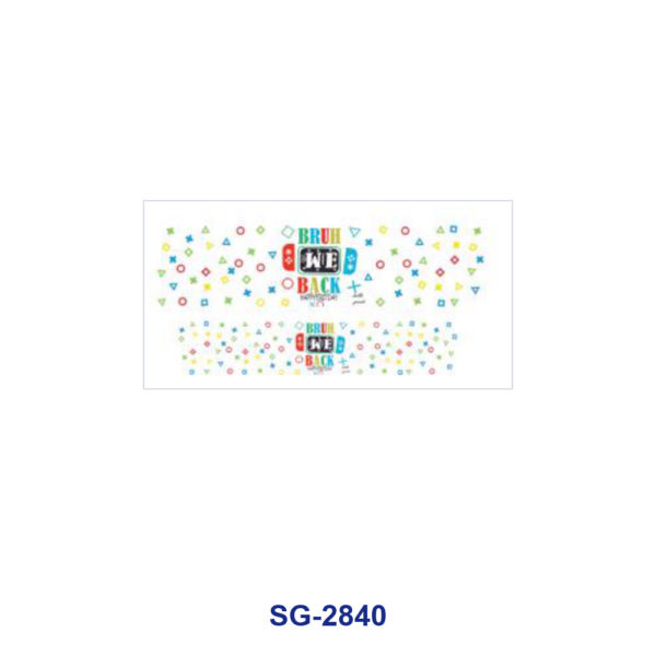 Wholesale 8pcs Teacher School Stationery Mixed Print 3oz Cup Stickers Wrap OLY Exclusive
