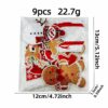 oly-cd7cf0dd561431791085f096462f27a2 Wholesale Christmas Embroidered Patch Iron-on DIY Cloth Sticker Santa Claus Gingerbread Man Decor