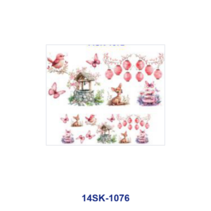 14SK-1076 / 8pcs / 9cm