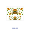 oly-cd9082ee5775716d6cbd4ca098bcb233 Wholesale 2/4/8pcs Fantasy Fairy Mushroom Cottage Print Mini Cup Keychain Sticker