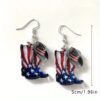 oly-cd96b5524ca2421b24e04325e29bf5ab Wholesale Acrylic USA Flag Boot Earrings Retro Double Sided Design Fashion Accessory