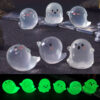oly-cda8f56a57f132e2775c981678e01313 Wholesale Resin Halloween Glowing Ghost Ornament DIY Desktop Decor Party Favor Gift