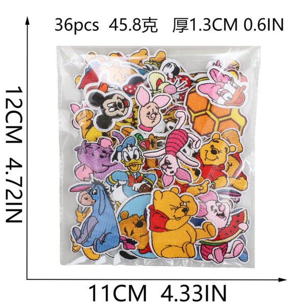 oly-cdbb7383d9b41d23255be1758cfff3fe Wholesale Cute Animal Embroidery Patches Bear Elephant Cartoon Decorative Patch for Clothing DIY Accessory Gift Resale