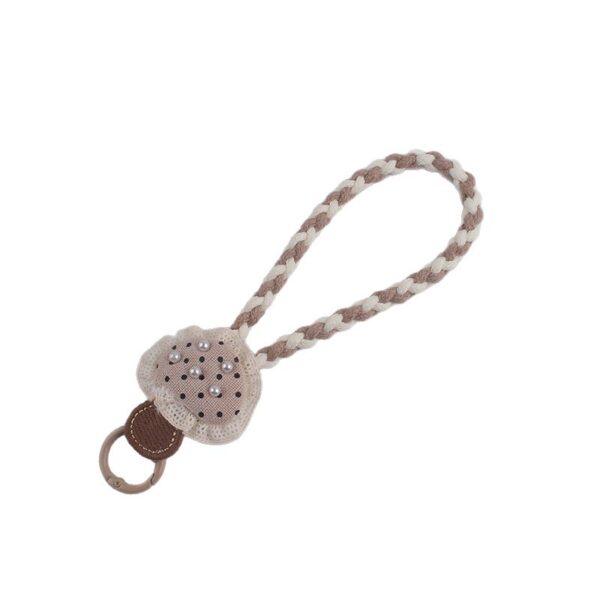 oly-cdc6a81bb6c6e659fd14bbb0723fe32b Wholesale Forest Rabbit Mushroom Silicone Keychain Wrist Strap Cute Gift for Girls