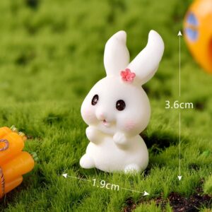 No. 15 sitting posture wearing flower rabbit / Rabbit paradise