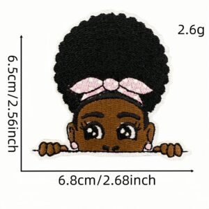 Black girl applique #1