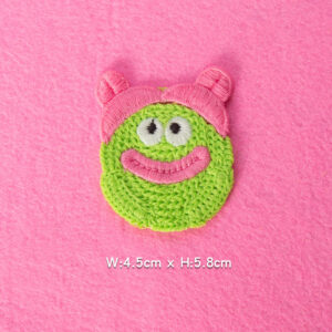 Green big mouth doll n17