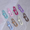 oly-ce1ad5e6059375d408c49968146cef21 Wholesale Heart Shape Alloy Pin Pendant Colorful Baked Paint DIY Keychain Bag Charm Boutique Resale Accessory