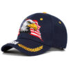 Wholesale American Flag Eagle Embroidered Baseball Cap Fashion Accessory for Everyday Wear Boutique Resale