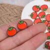 oly-ce4967ddf79bc5b9a51d367c9359d79f Wholesale Zinc Alloy Persimmon Pendant Charm Stylish DIY Jewelry Accessory for Bracelet Keychain or Bag