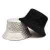 oly-ce51e3b46d2e6773060d5bda0e034a39 Wholesale Double Sided Fish Scale Pattern Bucket Hat Unisex Sun Protection Cap for Everyday