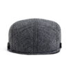 Wholesale Vintage Plaid Wool Peaked Cap, Winter Hat, Fashion Accessory, Everyday Boutique Gift