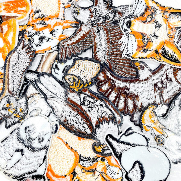 oly-ce73db9f4ea68ea63212d31c8cdce0f2 Wholesale Cute Panda Embroidery Patch Polyester Iron on for Clothing DIY Craft Supply