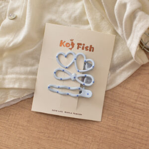 4# blue series - heart design