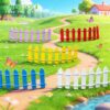 Wholesale Pastoral Miniature Pine Fence Ornament Decorative Accent for Succulent Garden Micro Landscape Resale