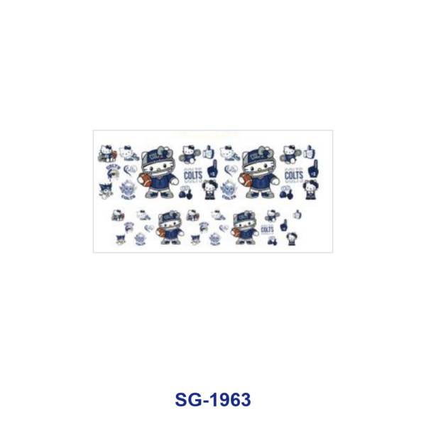 oly-cef1cb17cc6c9b39b81d7f5f1da7d65e Wholesale 8pcs Sporty Cute Cartoon Graphic Pattern 3oz Cup Stickers Wrap OLY Exclusive