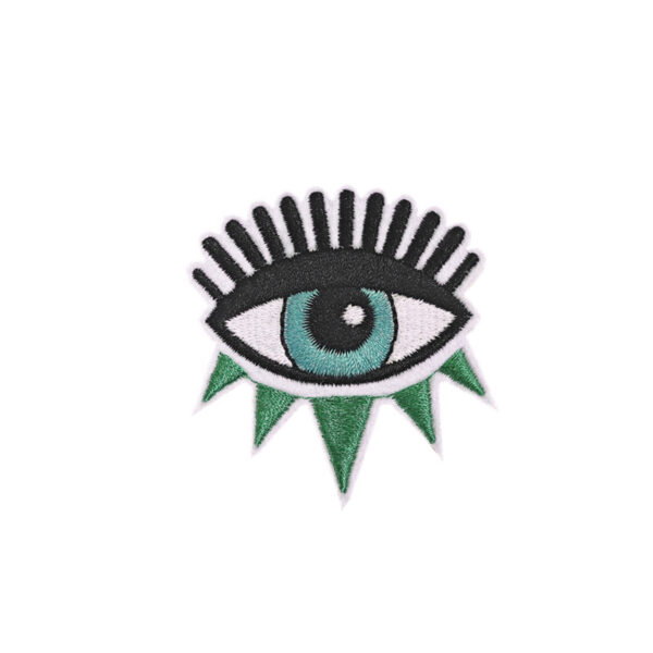 oly-cefef5e39c21b23d831b9bbb61abe90e Wholesale Trendy Evil Eye Embroidered Patch Decorative Iron On Applique for Shoes Hats Clothing DIY Craft Supply