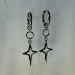A pair of cross earrings.xt1406