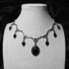 Wholesale Renaissance Gothic Style Red Cross Pendant Necklace Fashion Jewelry Accessory for Boutique Resale