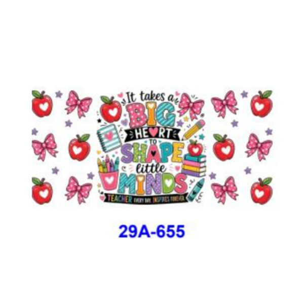 oly-cf30f95bca6b7de76c1f73b7468f1b88 Wholesale Wholesale16oz Butterfly Series Back to School Cup UV DTF Wraps