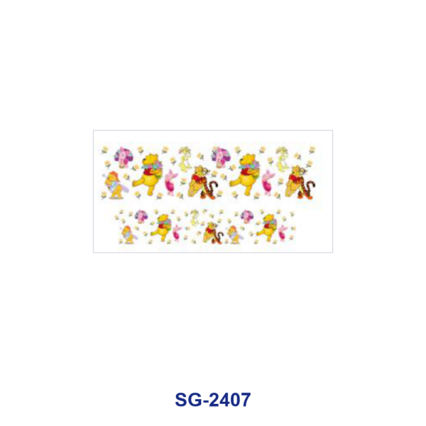 Wholesale 8pcs Mixed Floral Animal Cartoon Ribbon Print 3oz Cup Stickers Wrap OLY Exclusive
