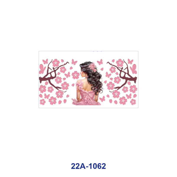 oly-cf74672b1b94f3d93a5d85248fe26613 Wholesale 5pcs Sweet Pink Girly High Heel Dress Hat Lipstick Woman Cherry Blossom Bow Sneaker Mixed Decor Prints 16oz Cup UV DTF Wraps
