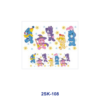 Wholesale 8pcs Cute Bear Mini Cup Keychain Sticker