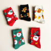 oly-cf905ac5ac11922a1366b9326c6cc095 Wholesale Trendy Christmas Cartoon Stockings with Santa Reindeer Snowman Festive Holiday Gift for Home Decor