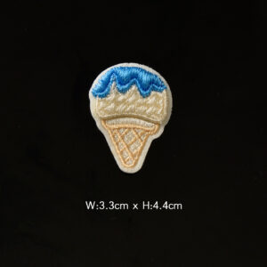 Blue Ice Cream Cone