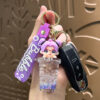 Wholesale Acrylic Milk Tea Cup Keychain Pendant Oil Bubble Bead Design Birthday Gift Decorative Accessory