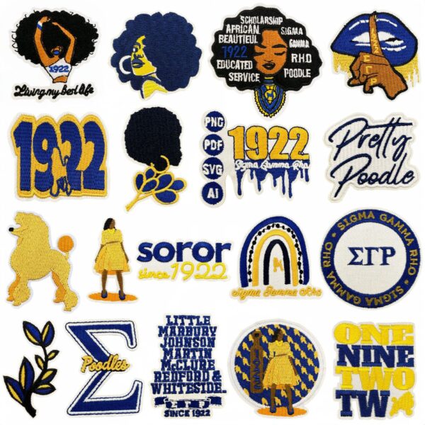 oly-cfd319e85da100aa27f23b20f37e0fd2 Wholesale Embroidered Black Girl Alphabet Patch - Iron-on DIY Clothing Accessory