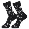 Wholesale Love Pattern Mid Calf Socks for Women Cotton Blend Knit Gift for Everyday Use