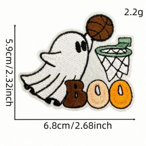 White ghost cloth patch 24 #