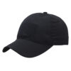 oly-cffa1e5a77c93db00543813886baebb1 Wholesale Solid Black Baseball Cap with Mesh Panels Outdoor Sunshade Hat Resale