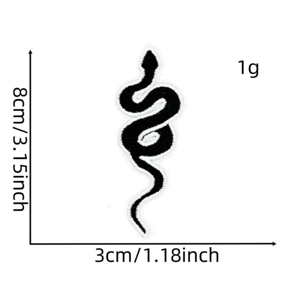 Wholesale Cartoon Graffiti Embroidery Patch Iron On Decorative Applique for Clothing DIY Craft Supply