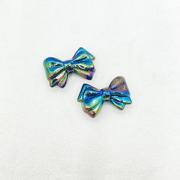 oly-d001a68aee3a186a9e72866460217d7a Wholesale Mixed Color Acrylic Bowknot Loose Beads for DIY Jewelry Accessory