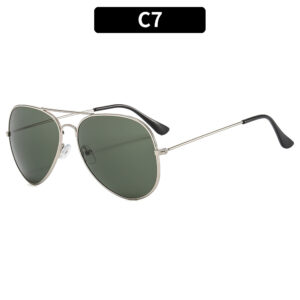 C7-silver frame dark green sheet