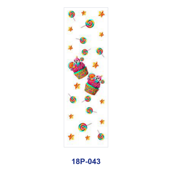 Wholesale 2/8/16pcs UV DTF Stickers Cupcake Mermaid Butterfly Print Pen and Bookmark Stickers