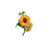 oly-d03d45f9bd001eef77b8e0acadc901be Wholesale Embroidery Sunflower Patch 10 Pcs DIY Clothing Sticker Trendy Gift